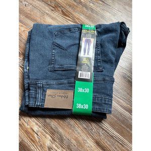 NWT Urban Star mens stretch relaxed fit straight leg jeans blue 38 X 30
